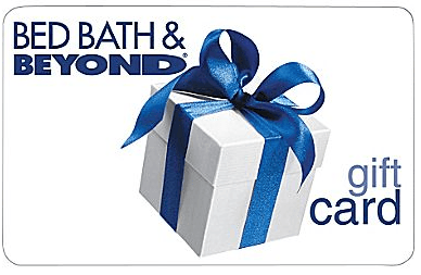 bed bath and beyond gift card balance check online