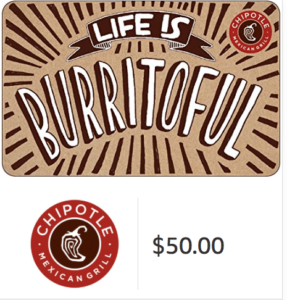 chipotle gift card balance check online
